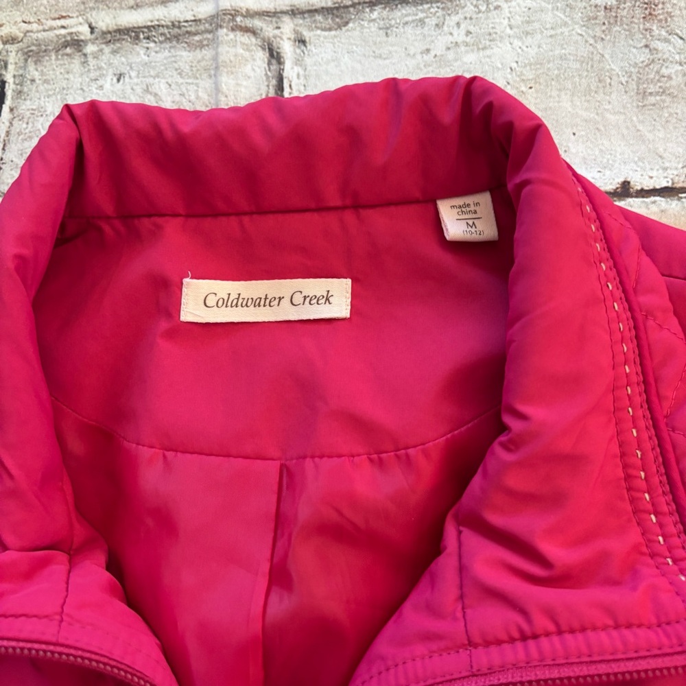 Coldwater Creek Pink Vest - Picture 4 of 8